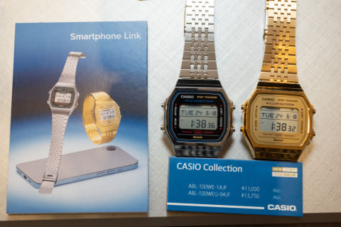 カシオ、レトロなデジタル腕時計にBluetooth スマホ連携可 - Impress Watch