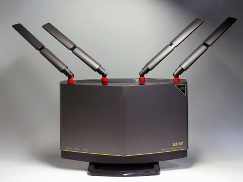 バッファロー「WXR-11000XE12」、Wi-Fi 6E 12ストリームに10Gbps×2の