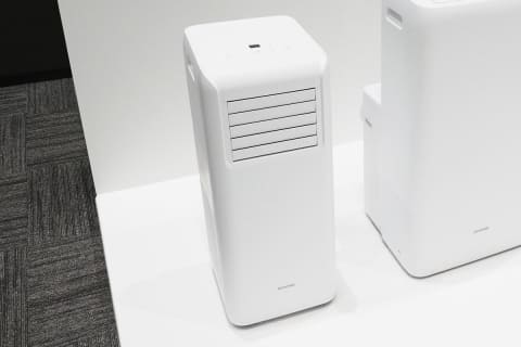 アイリスオーヤマ、工事不要で置けるポータブルクーラー。温風付きも