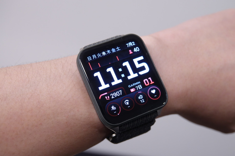 ガーミンからSuica対応の新型スマートウォッチ「Venu X1」、スクエア