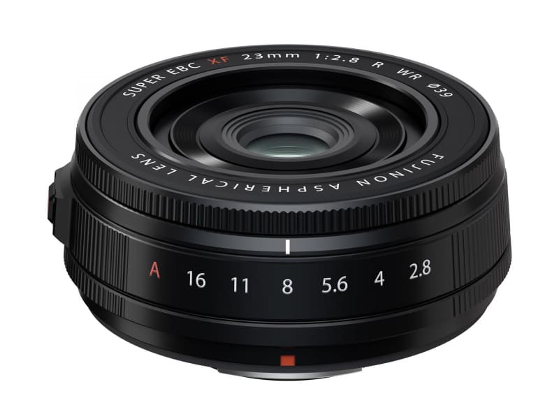 質量90g、厚さ23mmの薄型軽量AFレンズ「XF23mmF2.8 R WR」 - デジカメ