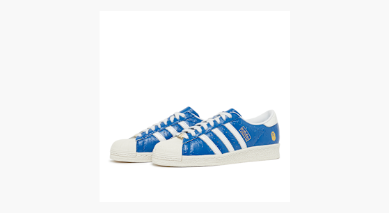 Buy adidas Originals x A Bathing Ape Superstar Vintage in blue