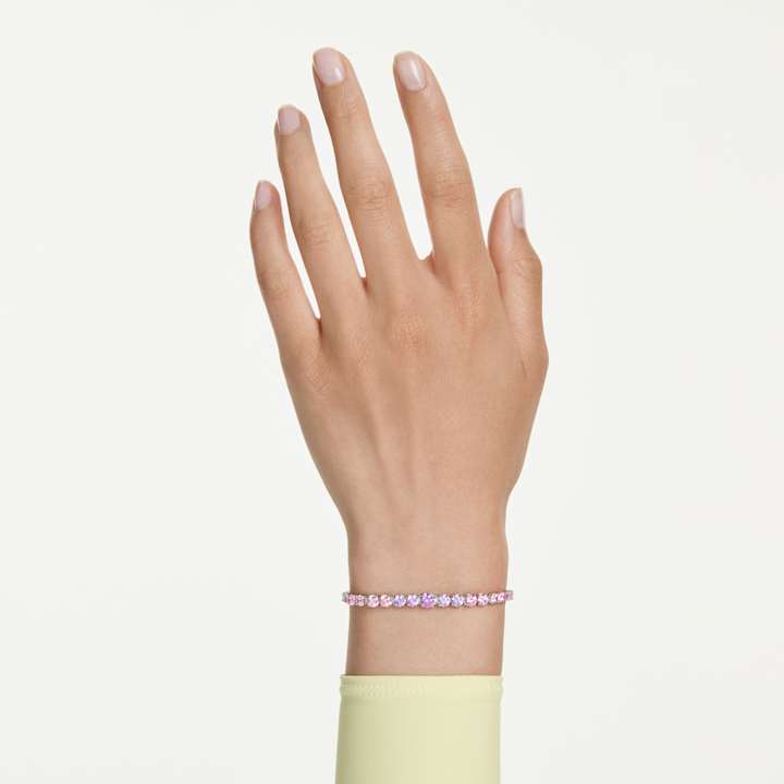 ロジウム・プレーティングのブレスレット | Swarovski