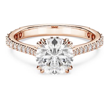 Rose Gold Plated Rings for Men and Women | Swarovski