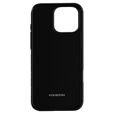 High スマートフォンケース, iPhone® 16 Pro Max, ブラック | Swarovski