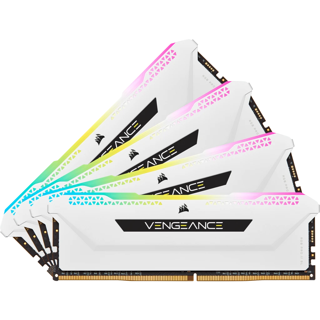 VENGEANCE RGB PRO SL 64GB (4 x 16GB) DDR4 DRAM 3200MHz C16 Memory
