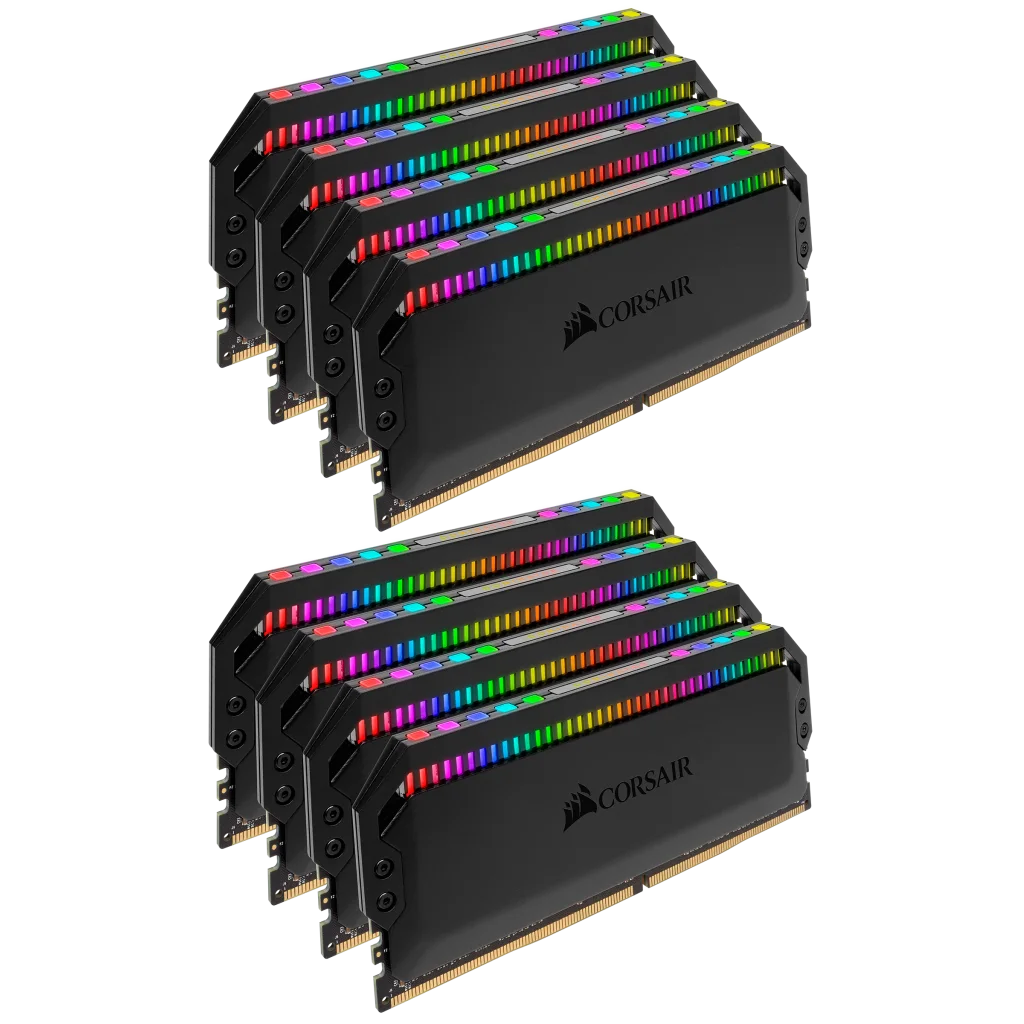 DOMINATOR® PLATINUM RGB 256GB (8 x 32GB) DDR4 DRAM 3200MHz C16