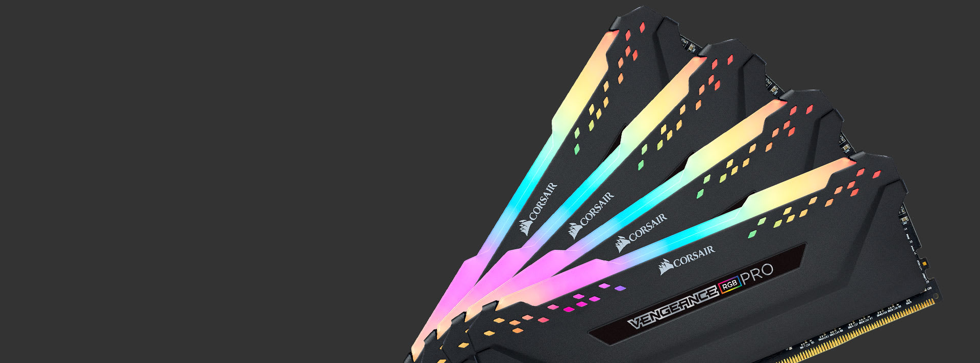 VENGEANCE® RGB PRO 32GB (4 x 8GB) DDR4 DRAM 3200MHz C16 Memory Kit