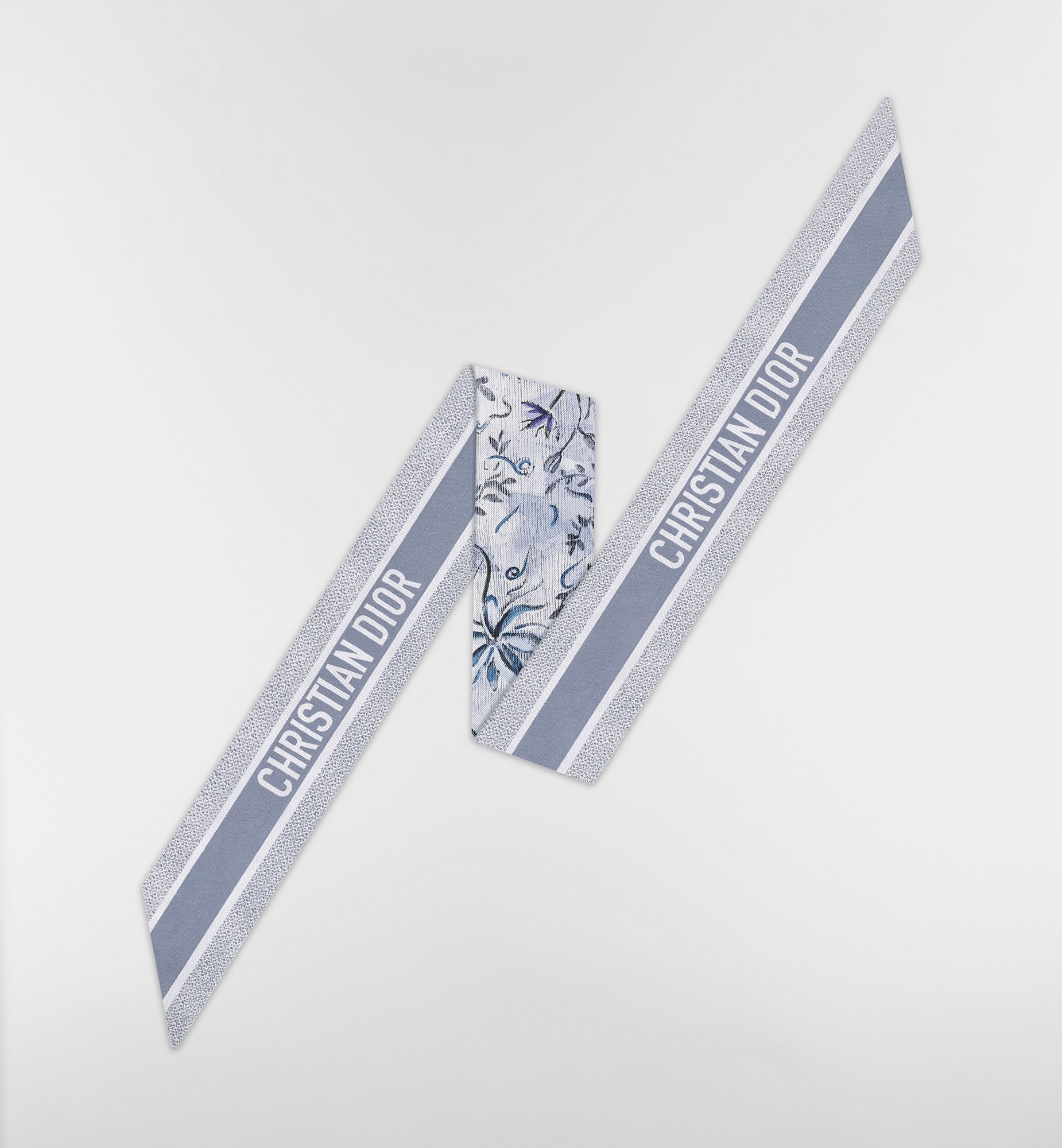 DIOR | ABCDior ミッツァ スカーフ S Scille - Souffler シルクツイル