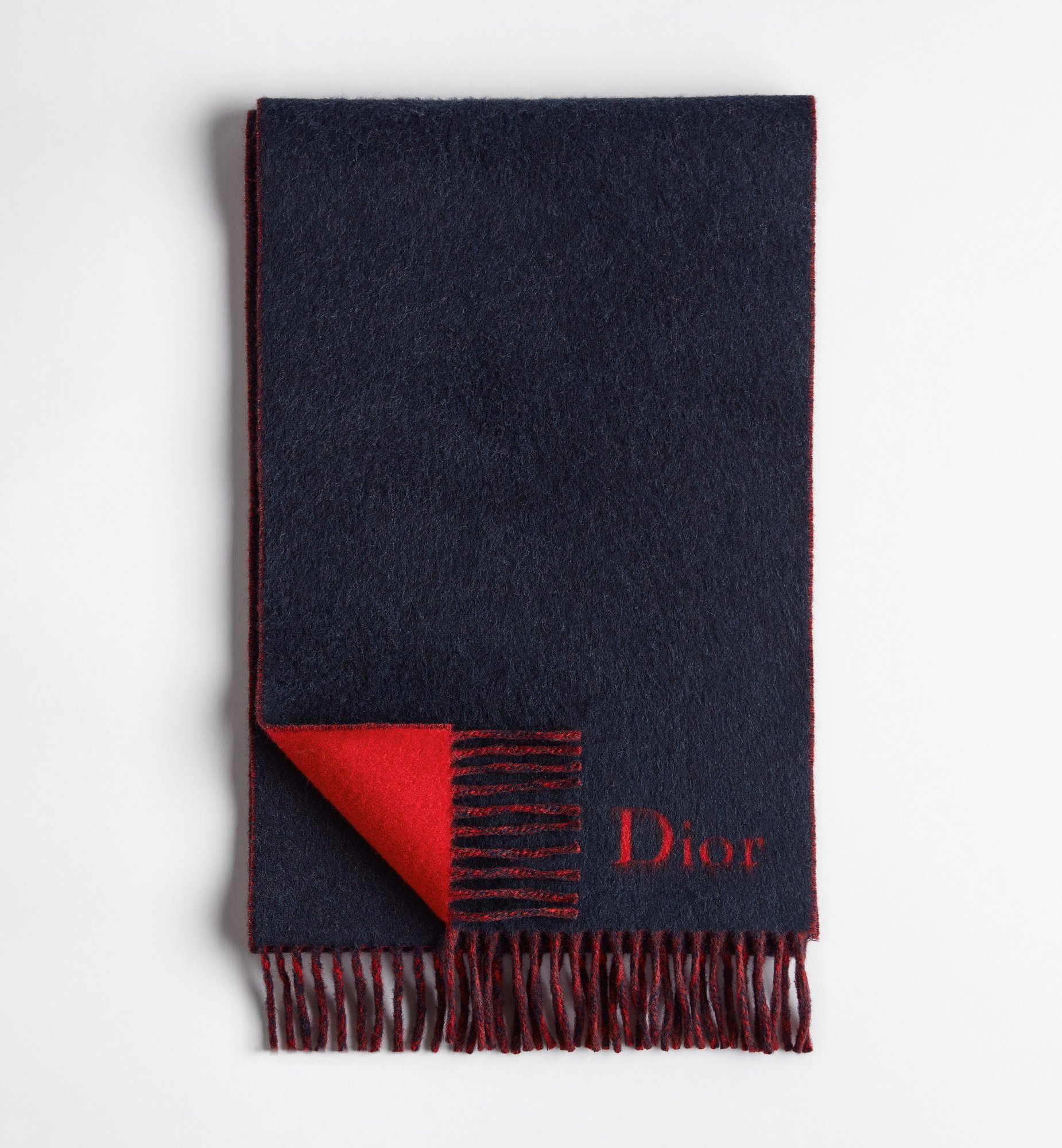 DIOR | Dior ダブルフェース マフラー ウール & カシミヤ