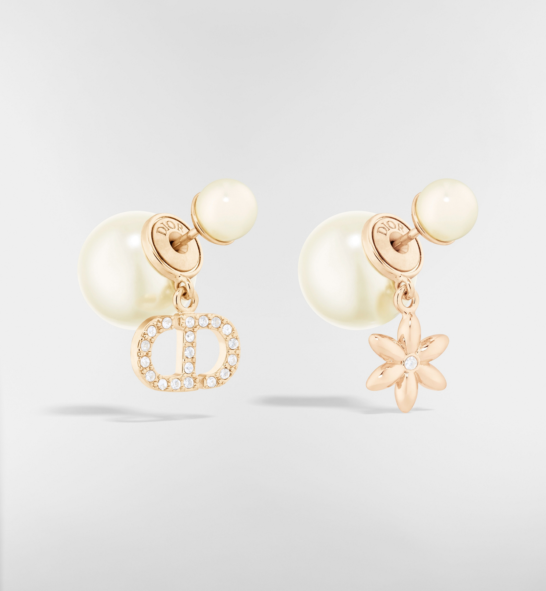 DIOR | Dior Tribales ピアス メタル・レジンパール・クリスタル