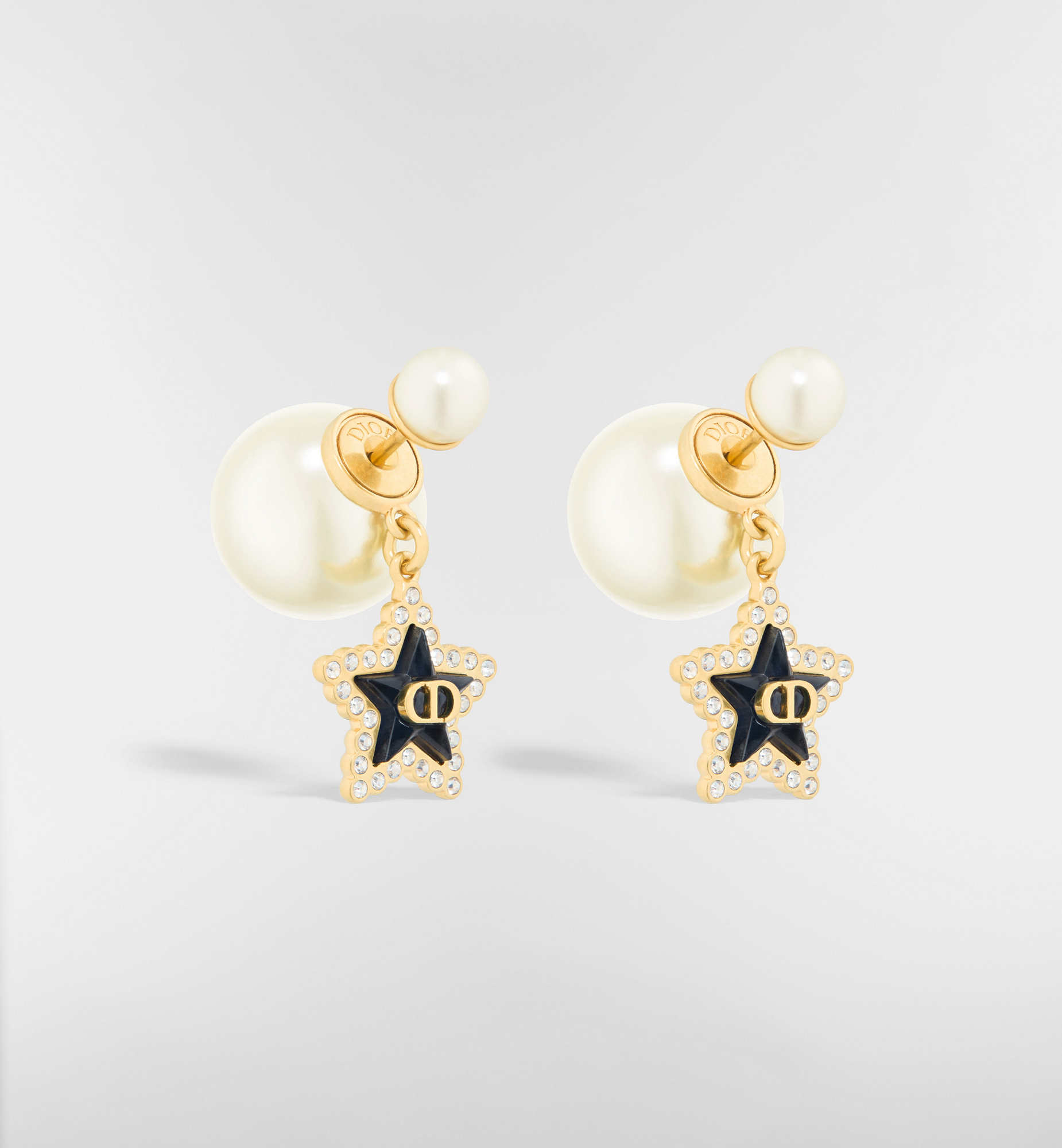 DIOR | Dior Tribales ピアス メタル・レジンパール・クリスタル・ガラス