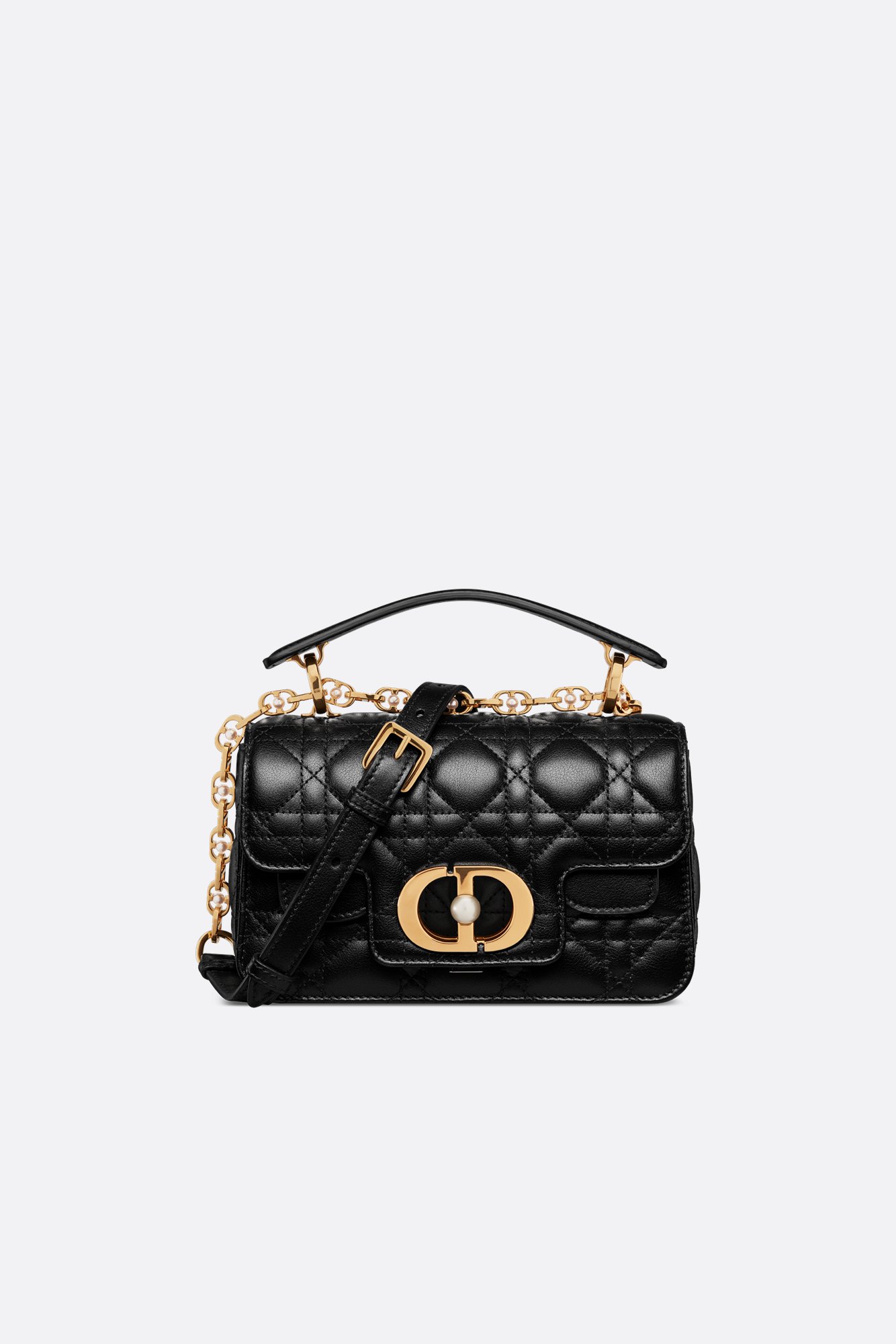 DIOR | Dior Caro Glycine ウォレット カナージュ カーフスキン