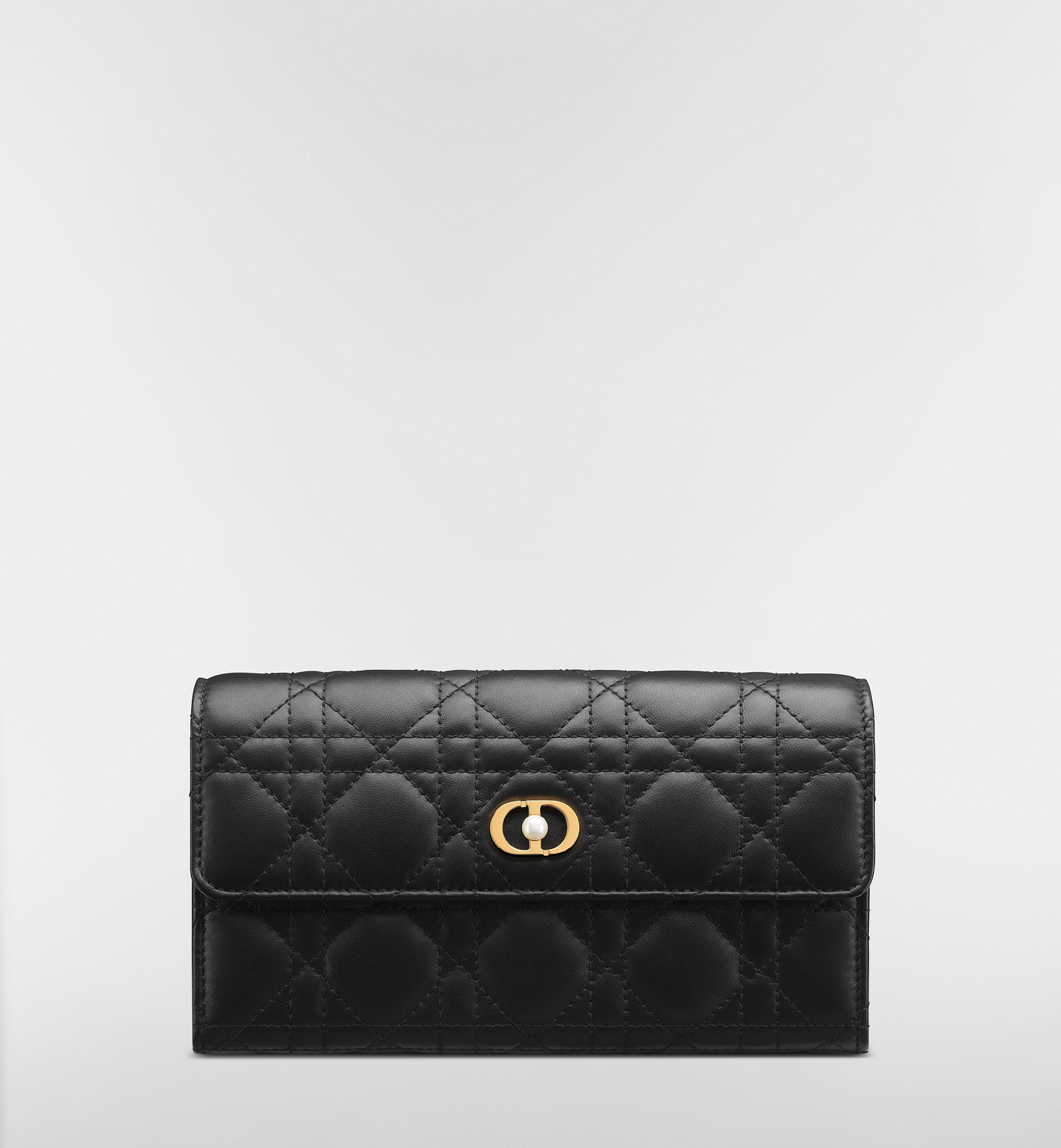 DIOR | Dior Jolie Orchid ロングウォレット カナージュ ラムスキン