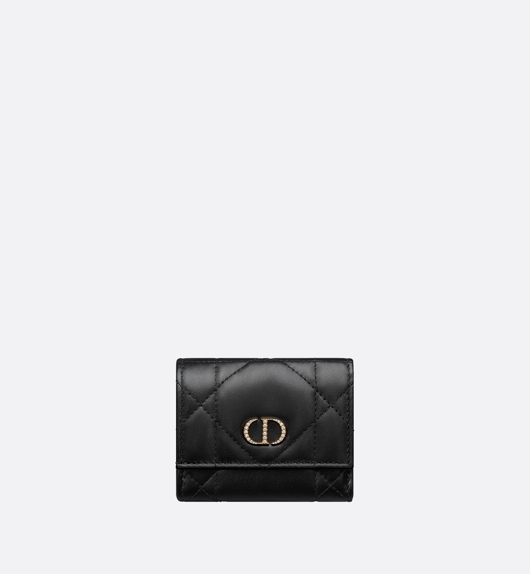 DIOR | 【日本限定】Dior Caro Hibiscus クリスタル Lジップウォレット