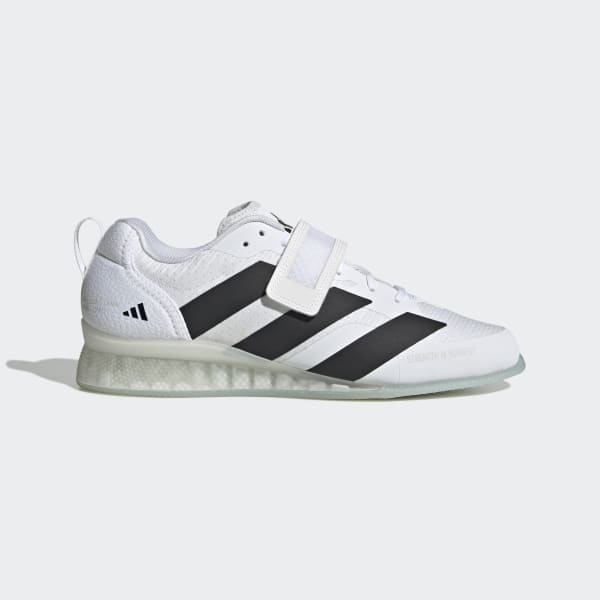 adidas Adipower Weightlifting 3 Shoes - White | Free Shipping with