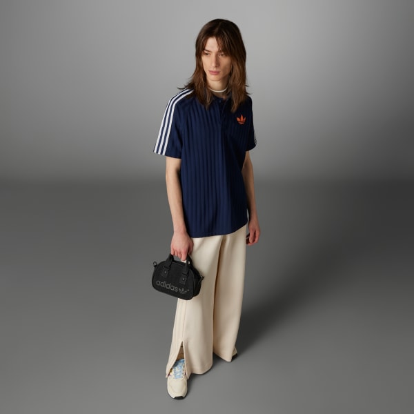 adidas Men's Lifestyle Adicolor 70s Vintage Polo Shirt - Blue