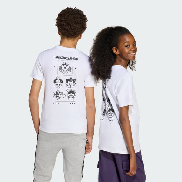 adidas Anime Pets Graphic Tee Kids - White | adidas Singapore