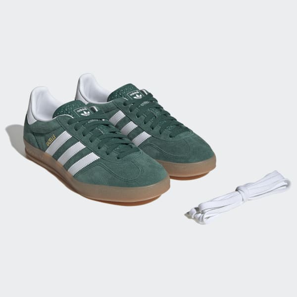 adidas Gazelle Indoor Sneakers - Green | Free Shipping with adiClub