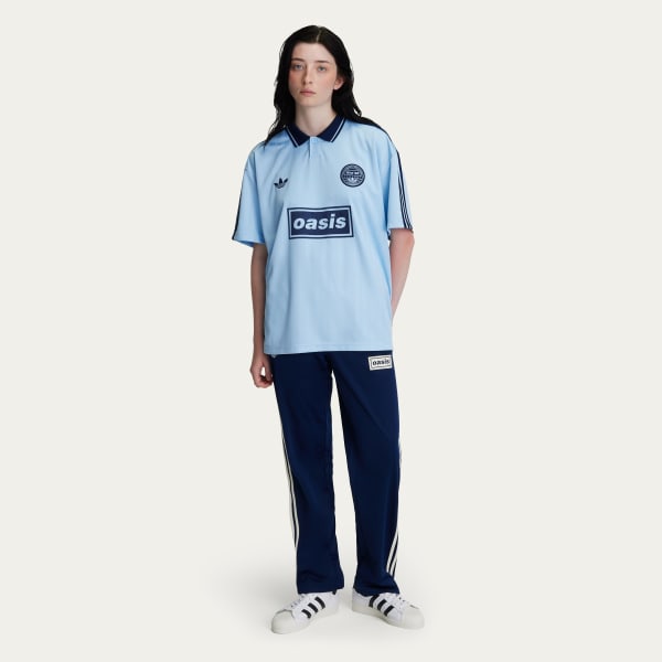 adidas Originals × Oasis ツアー ジャカード ジャージ - ブルー
