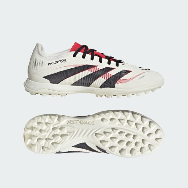 adidas Predator Pro Turf Soccer Sneakers - White | Free Shipping