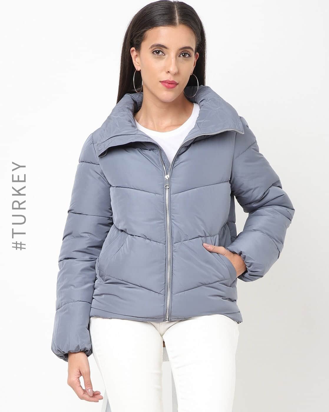 Buy Blue Jackets & Coats for Women by Colin's Online | Ajio.com