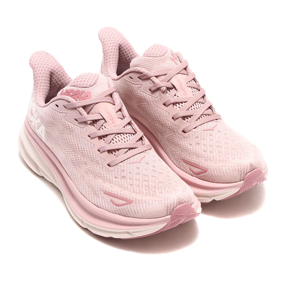 HOKA CLIFTON 9 PALE MAUVE / PEACH WHIP 23SS-I（ホカ クリフトン 9