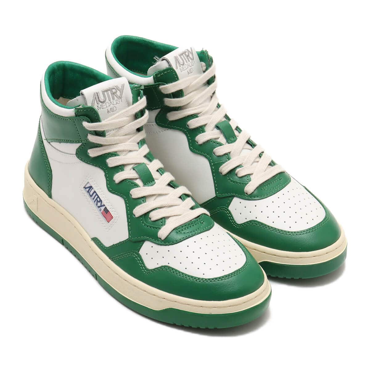 AUTRY MEDALIST MID LLWH/GR（オートリー メダリスト ミッド-グリーン