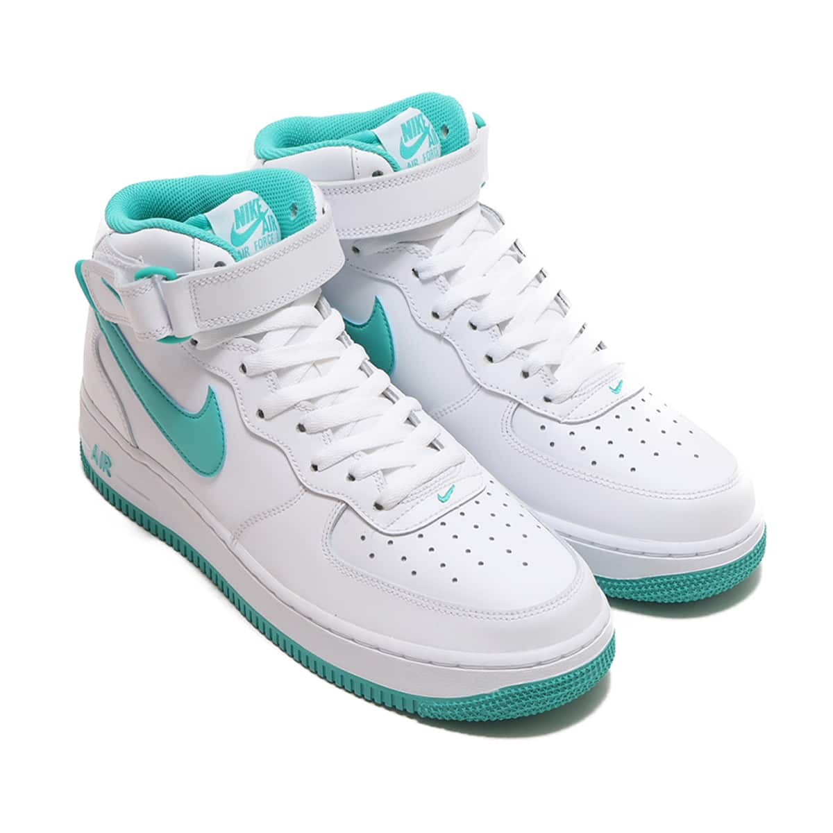 NIKE AIR FORCE 1 MID '07 WHITE/CLEAR JADE（ナイキ エア フォース 1
