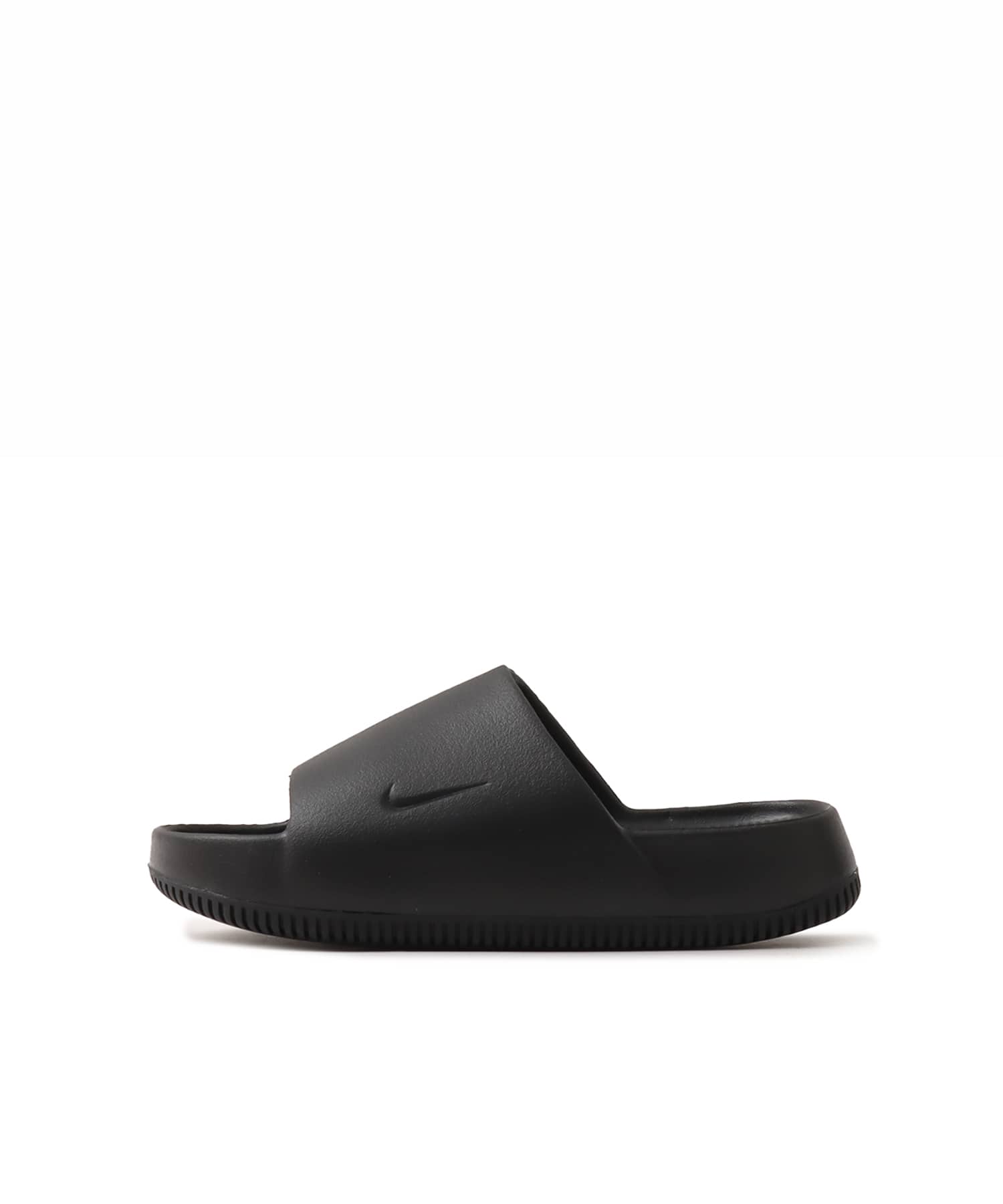 NIKE W CALM SLIDE BLACK/BLACK（ナイキ ウィメンズ カルム スライド
