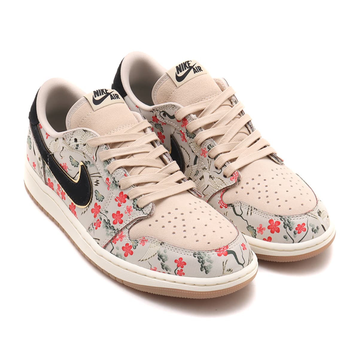 JORDAN BRAND AIR JORDAN 1 RETRO LOW OG OATMEAL/BLACK-JADE SMOKE