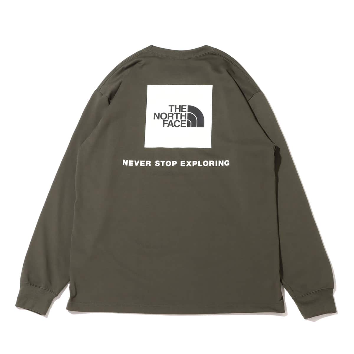 THE NORTH FACE L/S BACK SQUARE LOGO TEE ニュートープ 23SS-I（ザ
