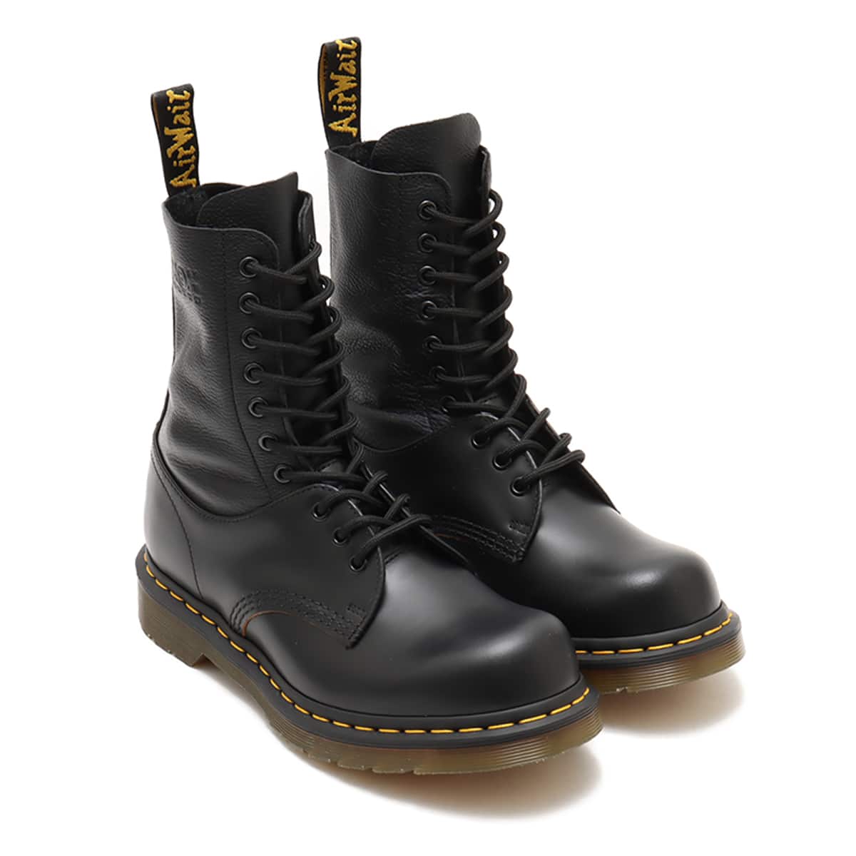 MM6 x Dr. Martens 10 EYE - TWISTED AND REIMAGINED Black/Black