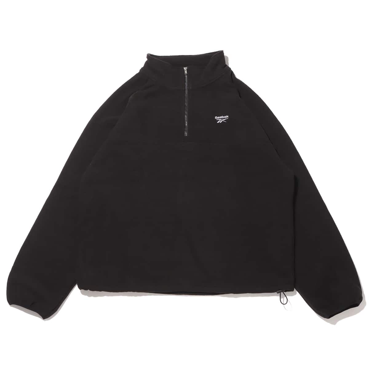 Reebok ハーフジップ フリース トップス BLACK 23FW-I（リーボック
