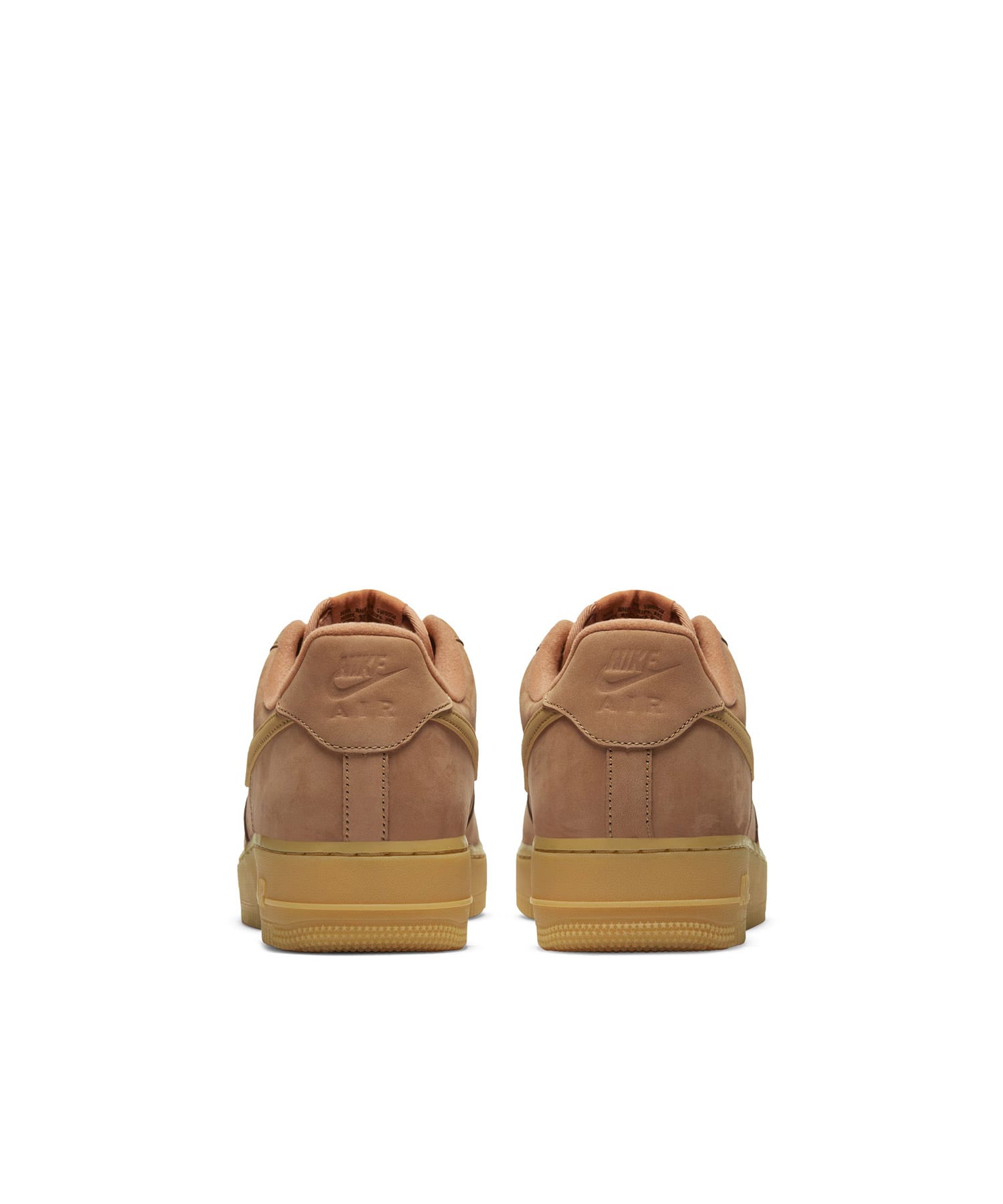 NIKE AIR FORCE 1 '07 WB FLAX/WHEAT-GUM LIGHT BROWN-BLACK（ナイキ