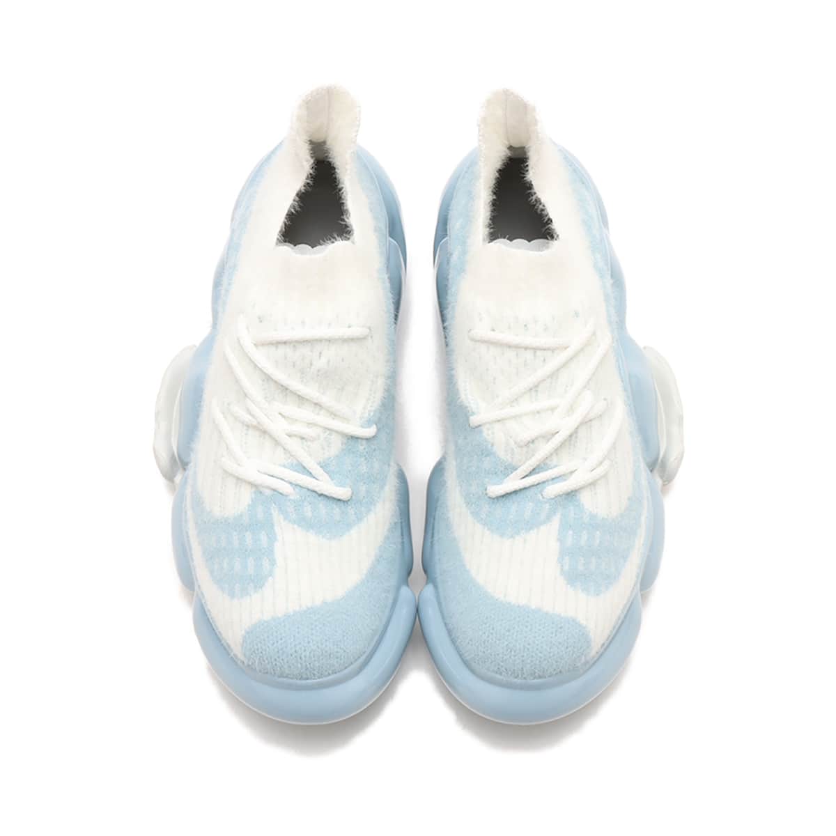 grounds MOOPIE HAIRY WHITE BLUE （グラウンズ ムーピー ヘアリー