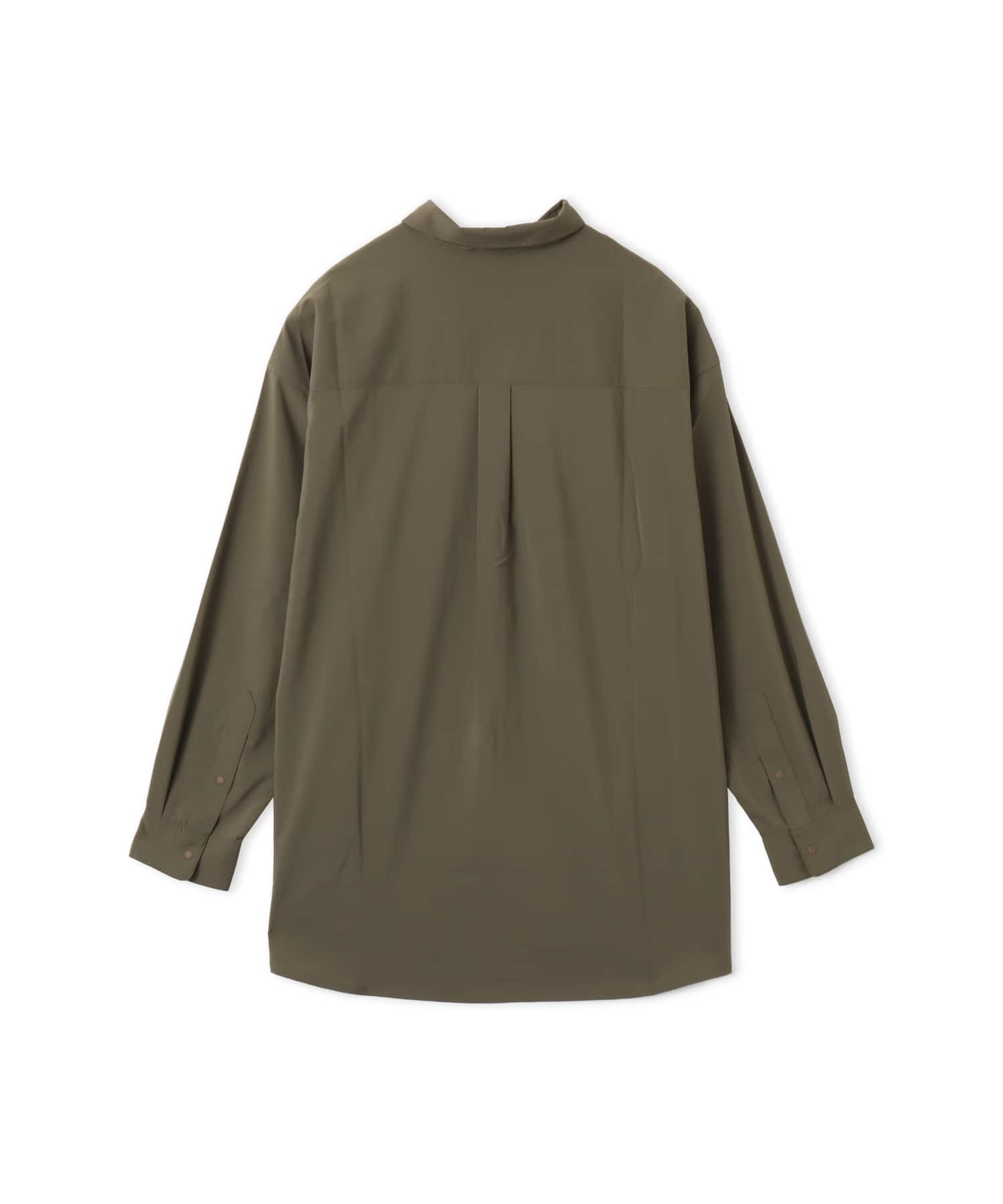 PUMA OVERSIZED LS SHIRT LODEN GREEN（プーマ オーバーサイズ ロング