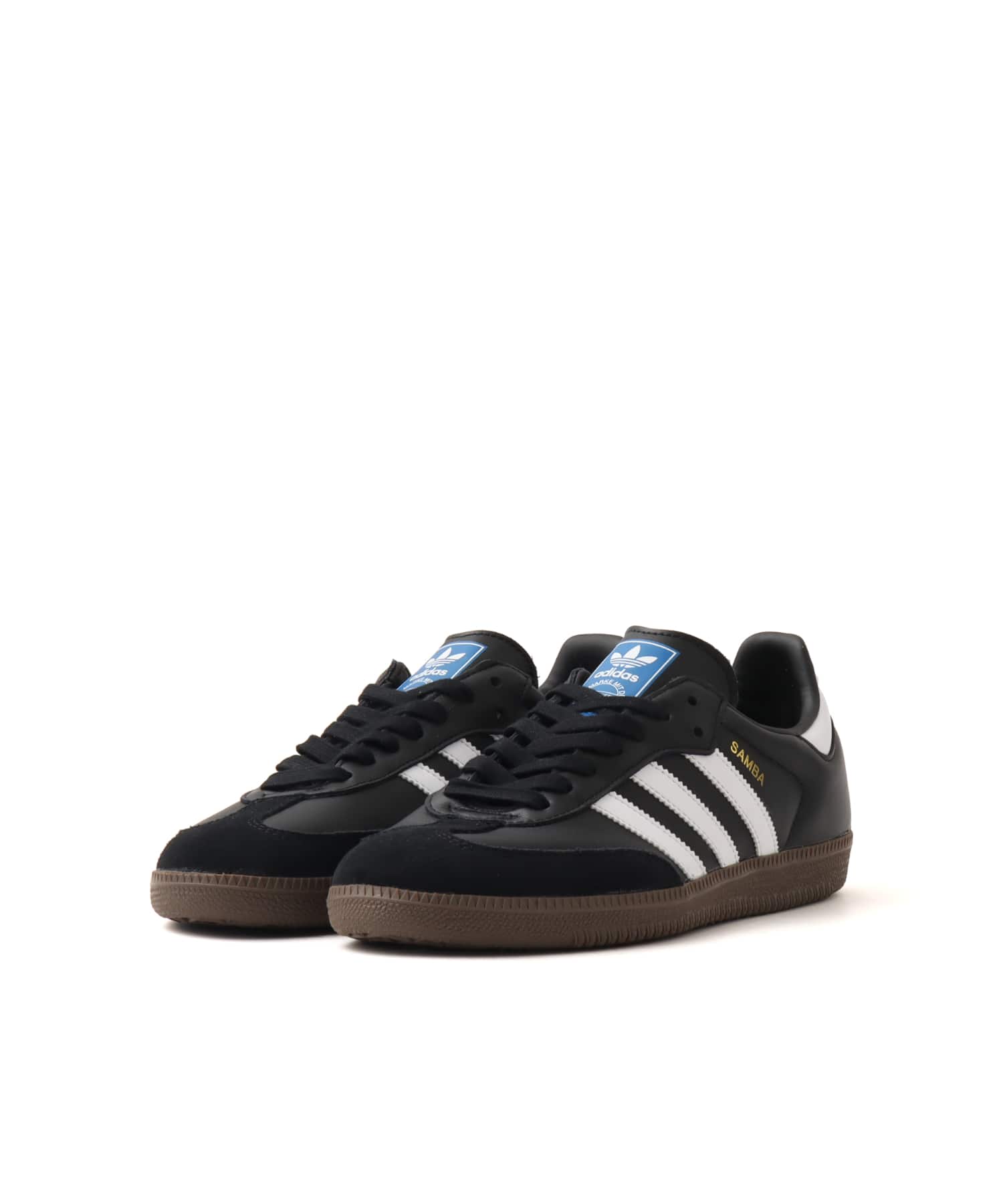 adidas SAMBA OG CORE BLACK/FOOTWEAR WHITE/GUM（アディダス サンバ