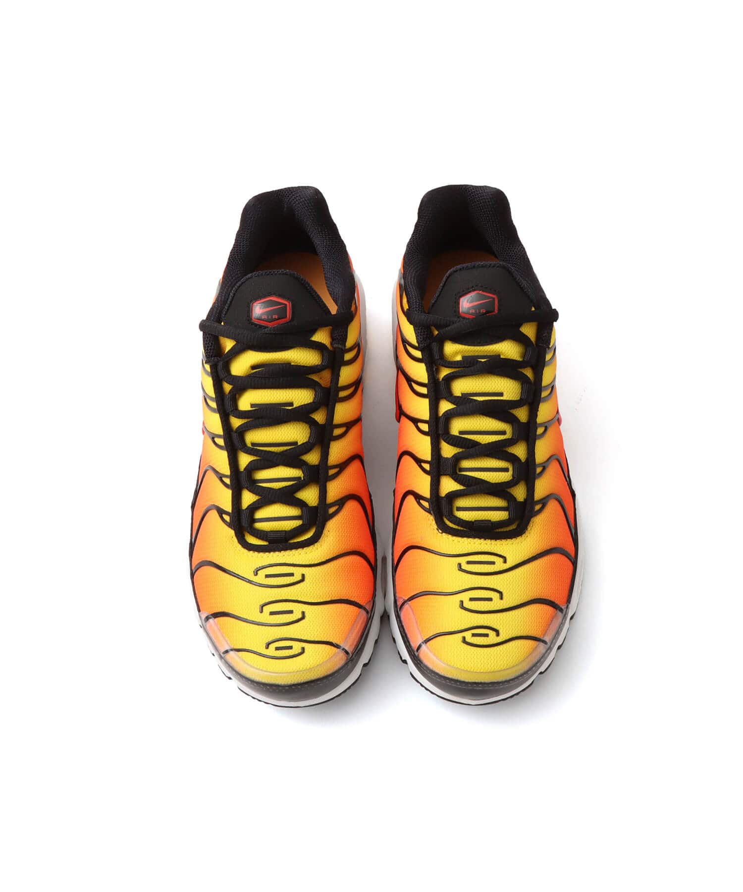 NIKE AIR MAX PLUS BLACK/PIMENTO-BRIGHT CERAMIC-RESIN （ナイキ エア
