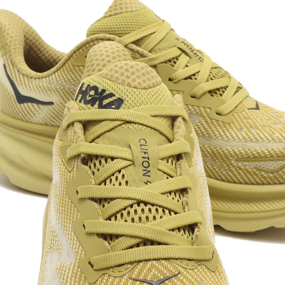 HOKA CLIFTON 9 GOLDEN LICHEN / CELERY（ホカ クリフトン 9-イエロー