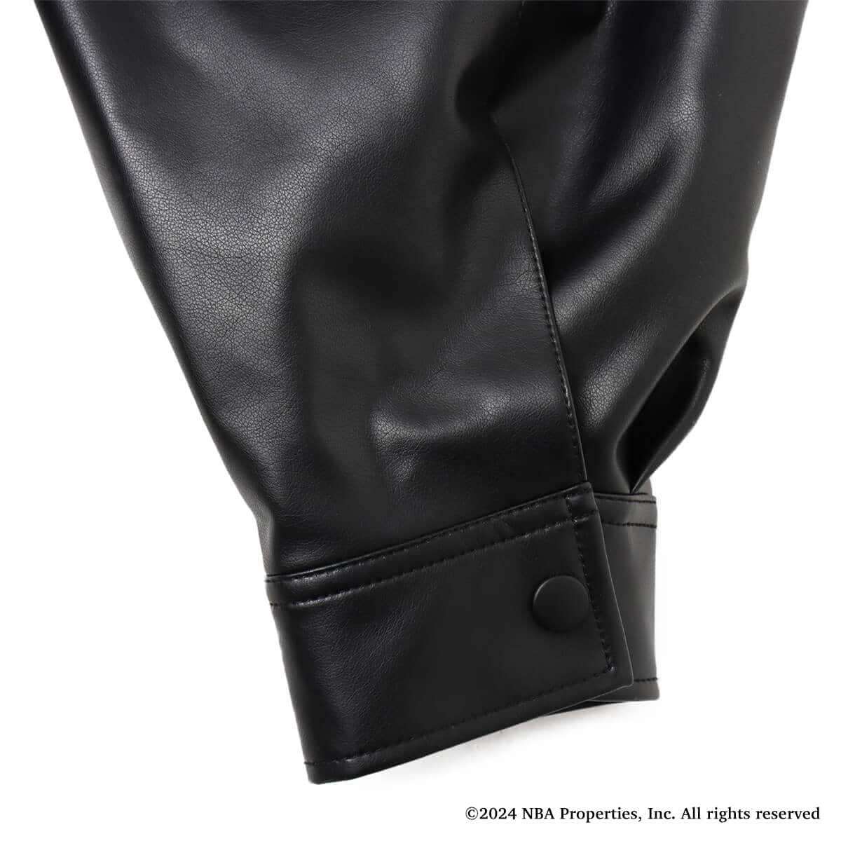 TOKYO 23 NBA Chicago Bulls Fake Leather Blouson BLACK 24SS-I