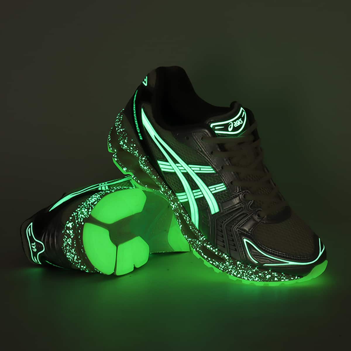 asics GEL-KAYANO 14 atmos Yakoutake CREAM/WHISPER GREEN