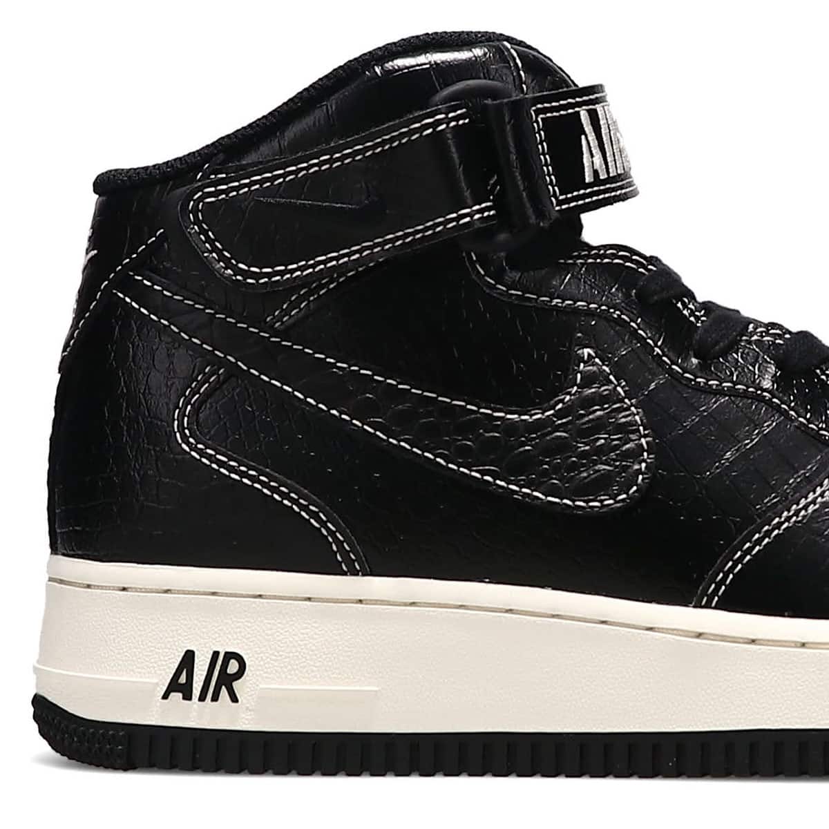 NIKE AIR FORCE 1 MID '07 LX BLACK/BLACK-PALE IVORY（ナイキ エア
