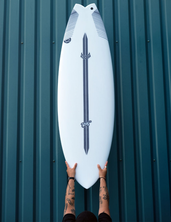 Lost RNF 96 Surfboard Lightspeed 6ft 0 Futures - White