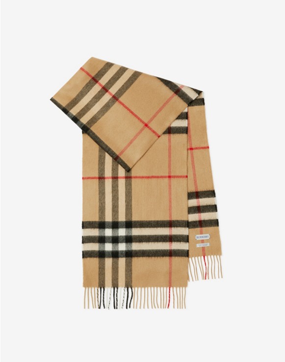 ウィメンズ シルク、ウール、カシミアスカーフ | Burberry® 公式サイト