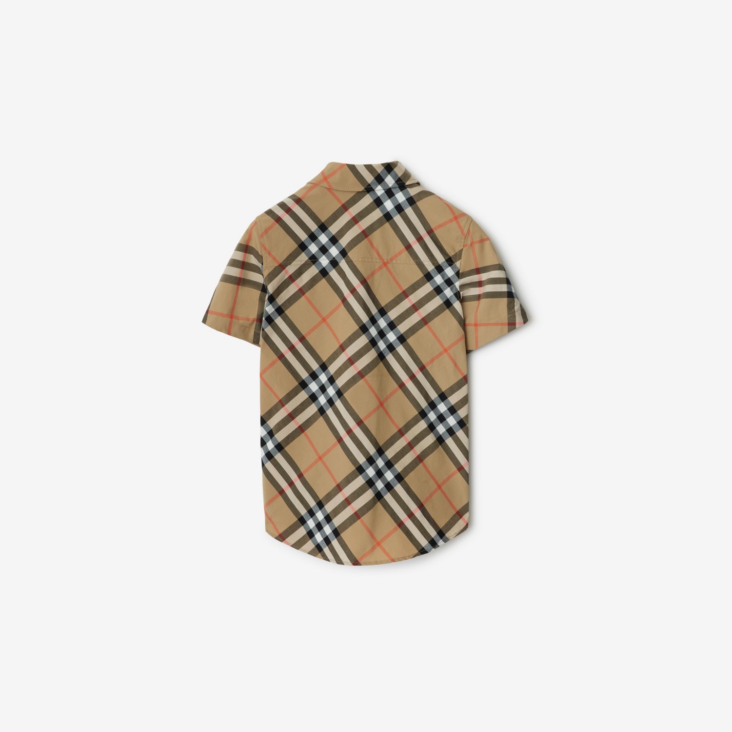 チェック コットンシャツ (サンド) | Burberry®公式サイト