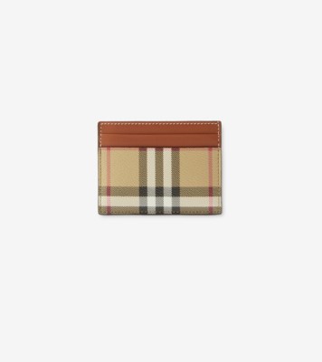 チェック カードケース (アーカイブベージュ) - ウィメンズ | Burberry