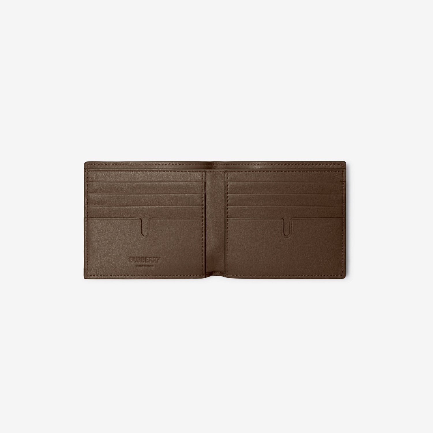 チェック バイフォールドウォレット (サンド) - メンズ | Burberry