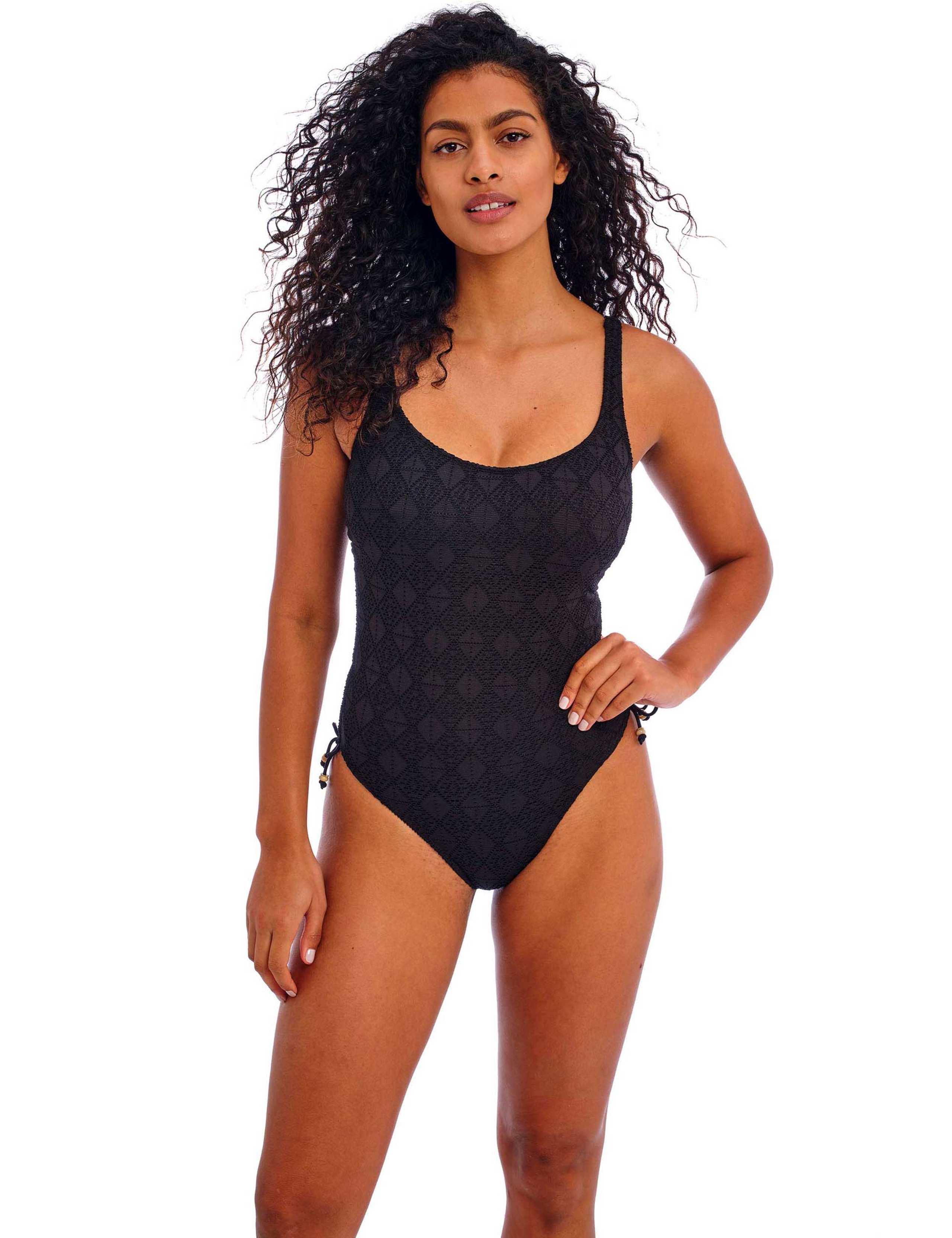 Nomad Nights Textured Wired Swimsuit | Freya | M&S