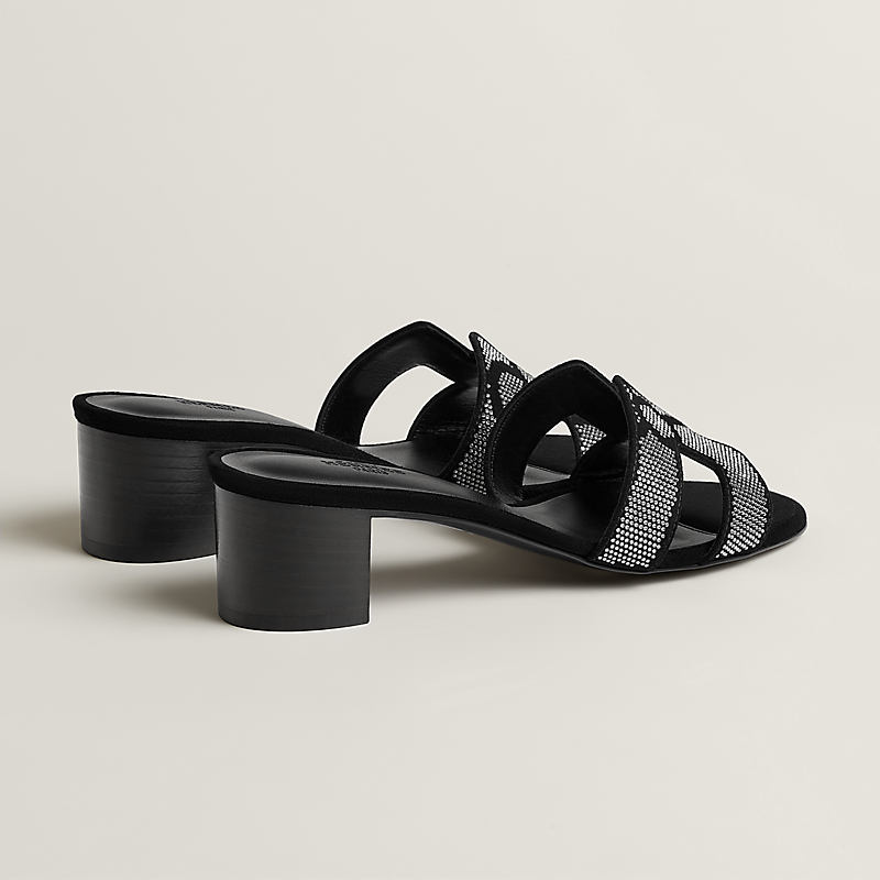 サンダル 《オアジス》 - ブラック | Hermès - エルメス-公式サイト
